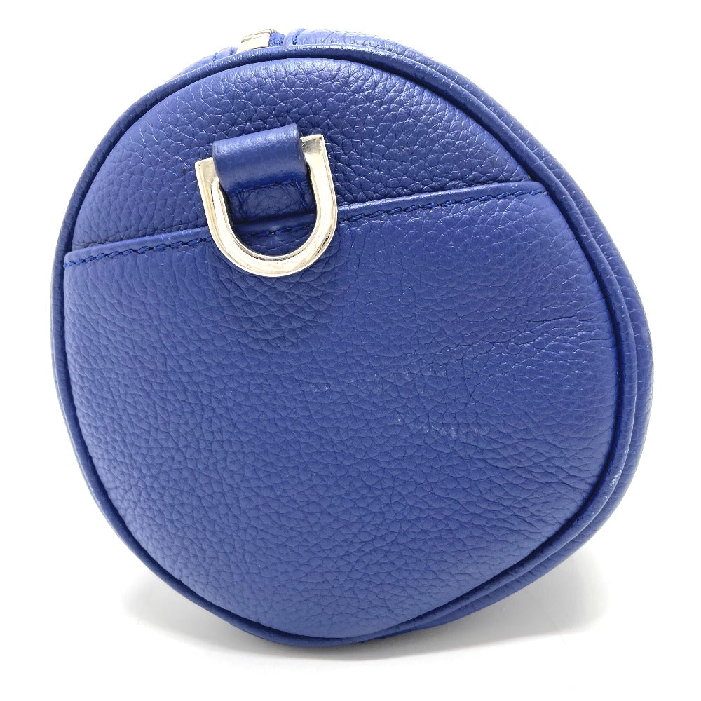 Dior Shoulder Bag leather blue Atelier Roller bag mens Used Authentic