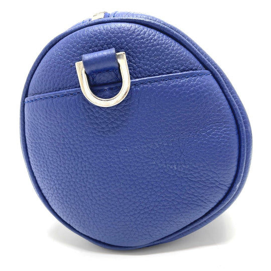 Dior Shoulder Bag leather blue Atelier Roller bag mens Used Authentic