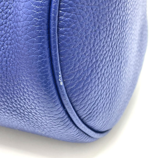 Dior Shoulder Bag leather blue Atelier Roller bag mens Used Authentic