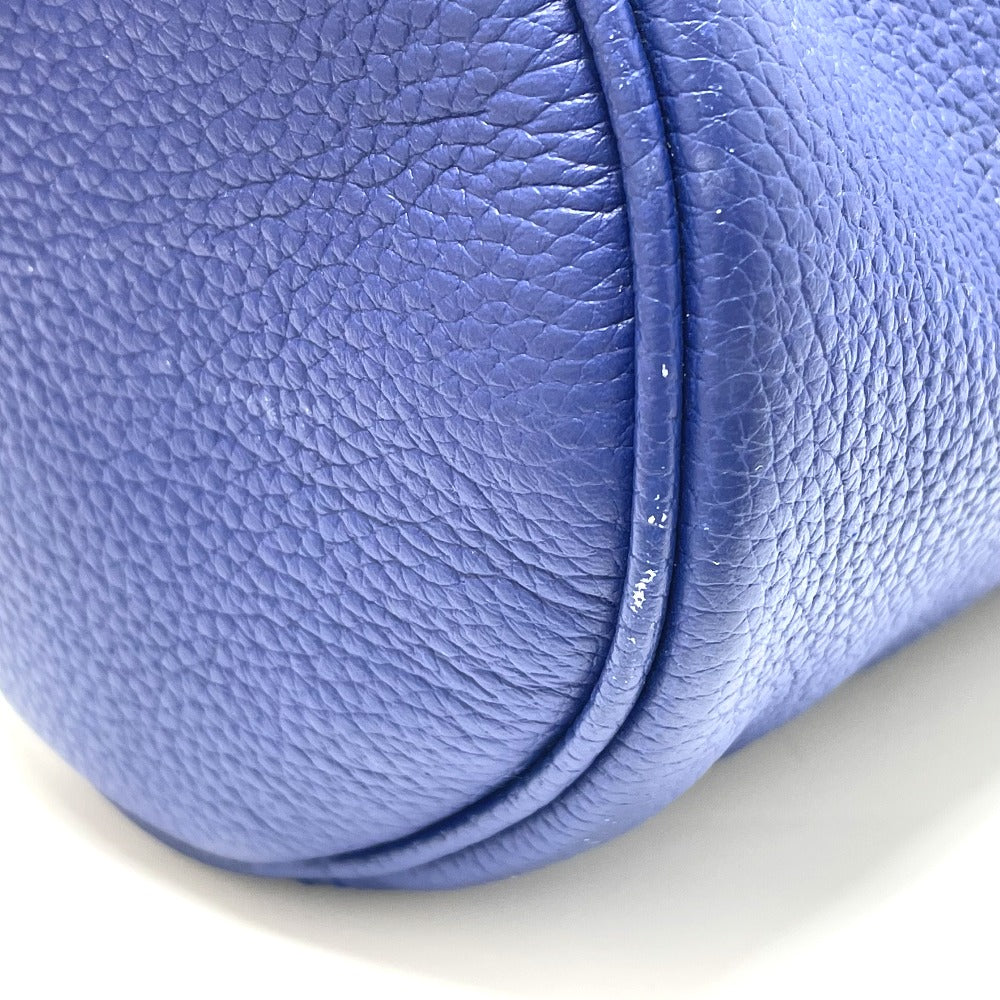 Dior Shoulder Bag leather blue Atelier Roller bag mens Used Authentic