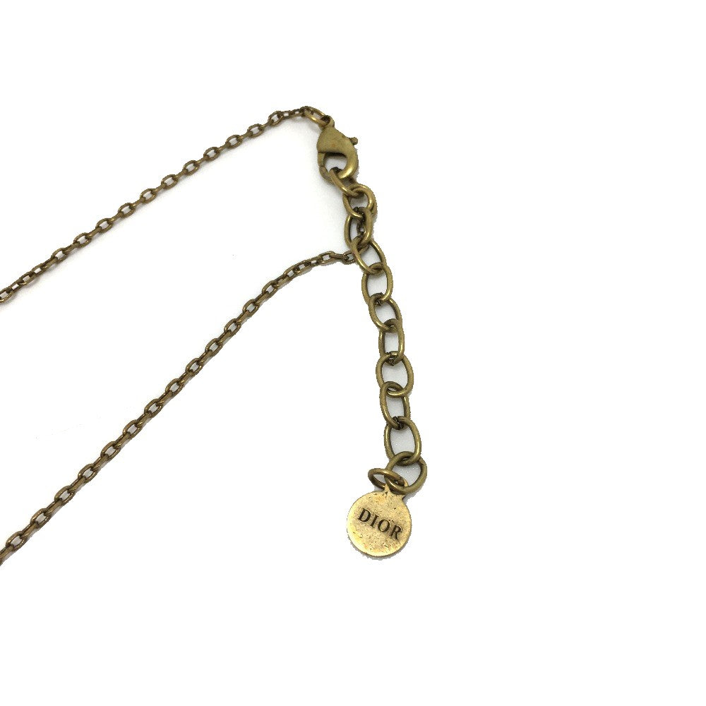 Dior Necklace Gold Plated Bronze gold Accessories/fashion accessories JADIOR Women Used Authentic