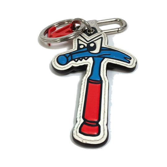 LOUIS VUITTON key ring MP3107 Monogram canvas multicolor Monogram LV Comic Portocre Hammer