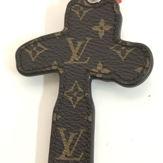 LOUIS VUITTON key ring MP3107 Monogram canvas multicolor Monogram LV Comic Portocre Hammer