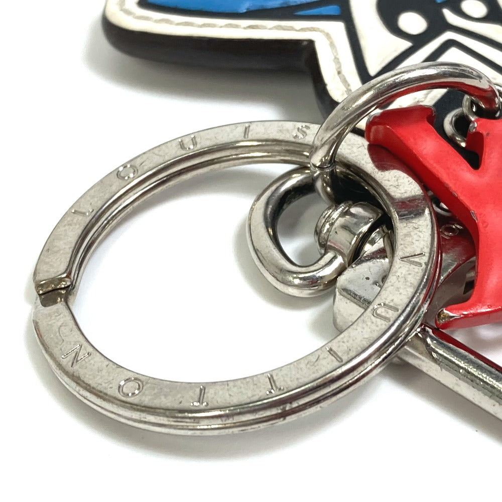LOUIS VUITTON key ring MP3107 Monogram canvas multicolor Monogram LV Comic Portocre Hammer