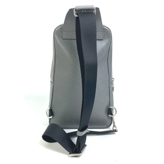 LOUIS VUITTON Shoulder Bag M30801 Taiga Leather gray Taiga avenue backpack mens Used Authentic