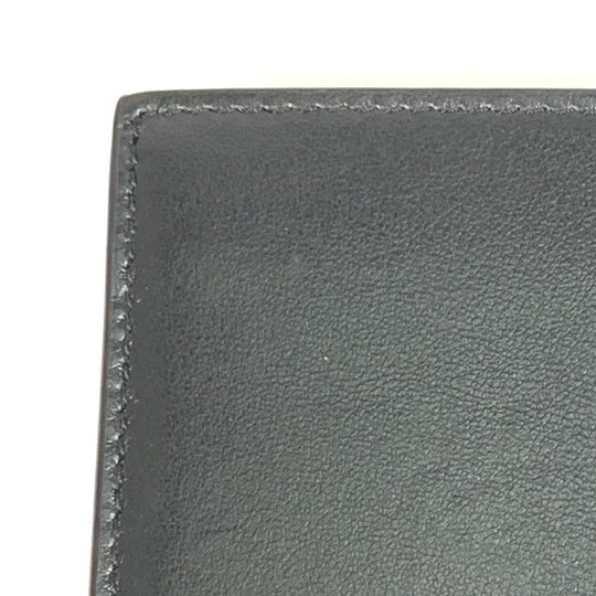 CELINE Folded wallet 10C873DME leather black logo Bi-fold wallet Women(Unisex) Used Authentic