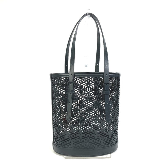 LOUIS VUITTON Shoulder Bag M20352 Plastic, Monogram Lace black Monogram Race Bucket PM Women Used Authentic