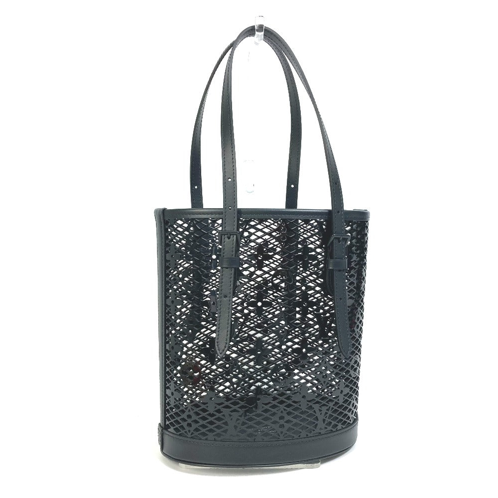 LOUIS VUITTON Shoulder Bag M20352 Plastic, Monogram Lace black Monogram Race Bucket PM Women Used Authentic