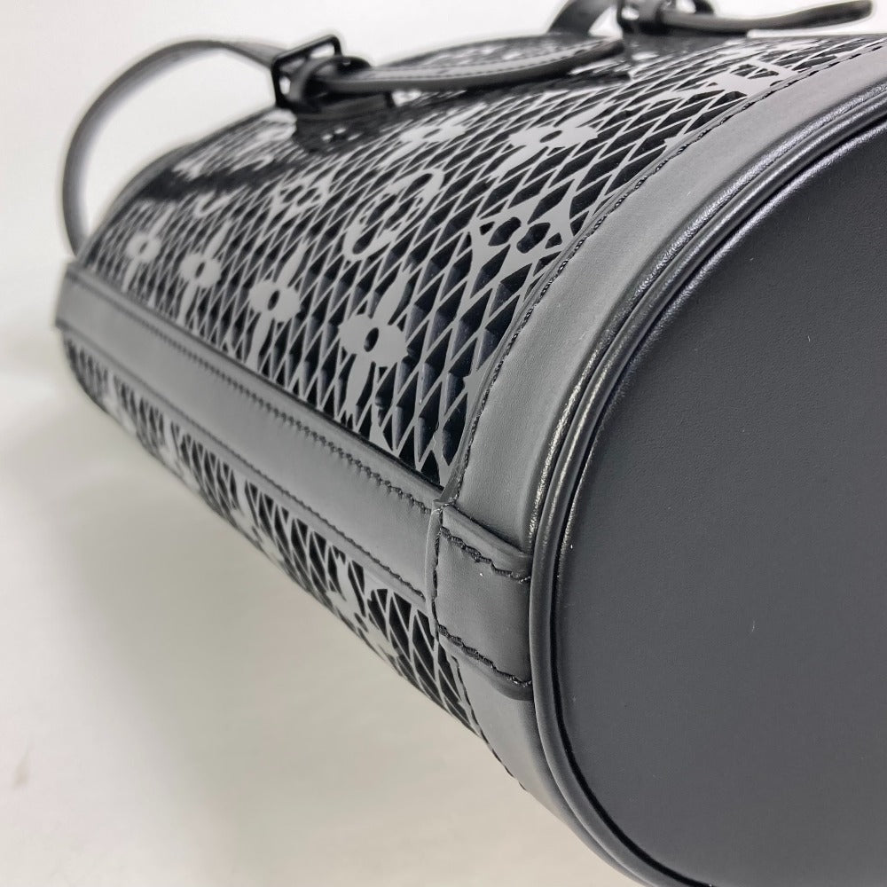 LOUIS VUITTON Shoulder Bag M20352 Plastic, Monogram Lace black Monogram Race Bucket PM Women Used Authentic