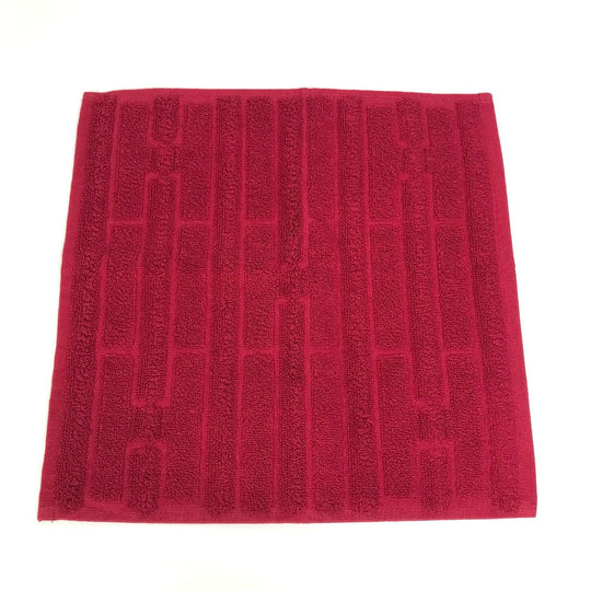 HERMES towel cotton white Face towel labyrinth unisex(Unisex) Used Authentic