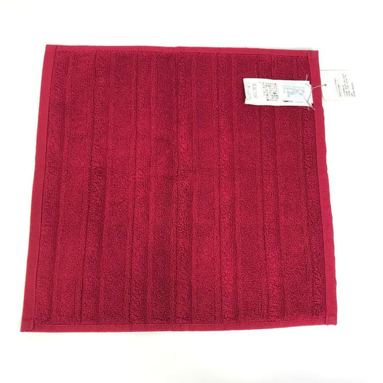 HERMES towel cotton white Face towel labyrinth unisex(Unisex) Used Authentic