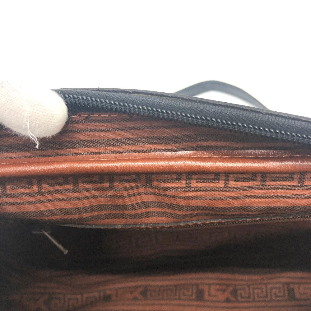 YVES SAINT LAURENT Shoulder Bag Canvas / leather Red logo Shoulder bag/logo unisex(Unisex) Used Authentic