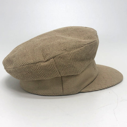 Dior Casquette 02DCP920A140 cotton beige logo Women 56 Used Authentic