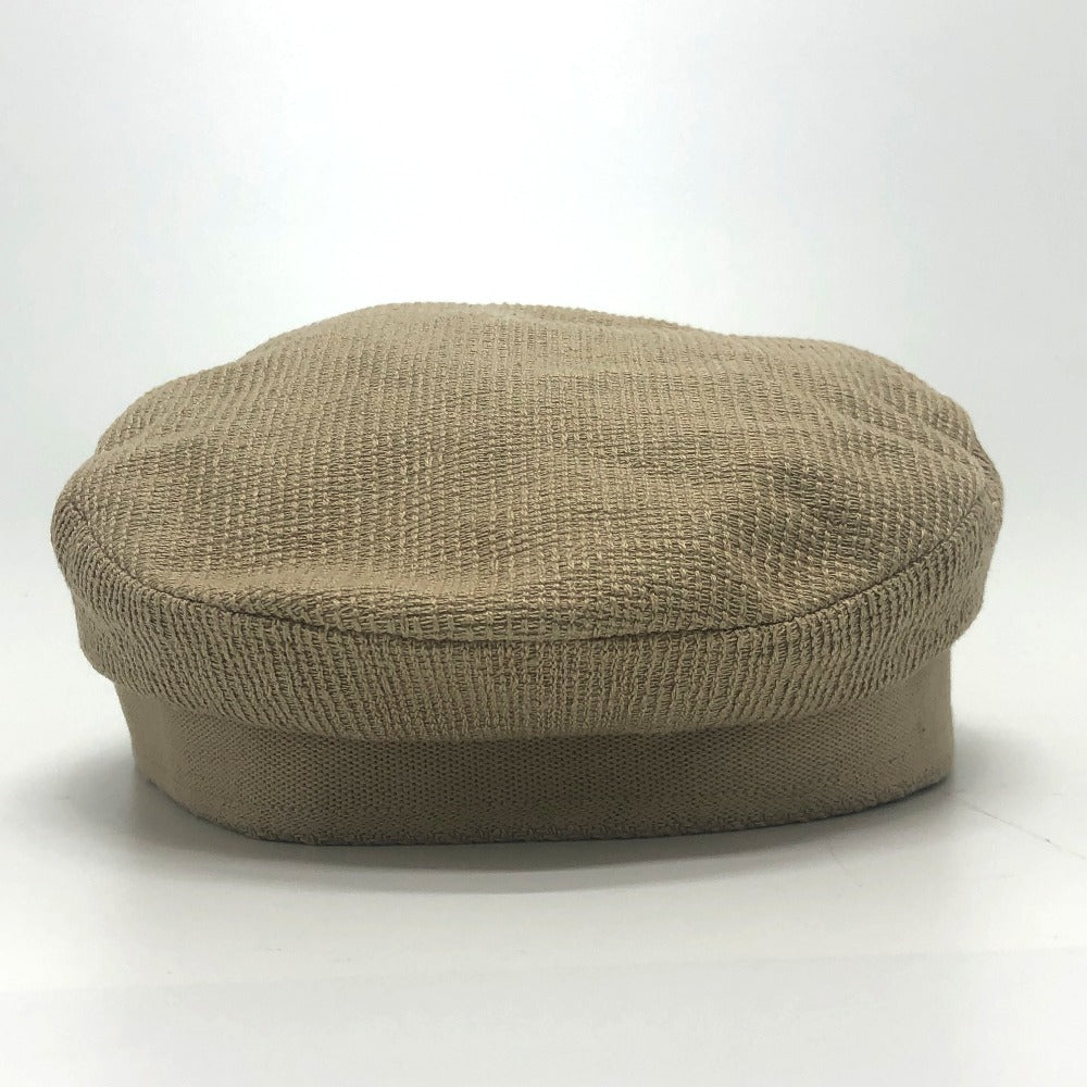 Dior Casquette 02DCP920A140 cotton beige logo Women 56 Used Authentic