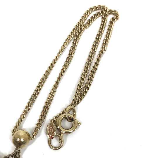 CHANEL bracelet Gold Plated gold CC COCO Mark NO , 5 bracelet Women Used Authentic