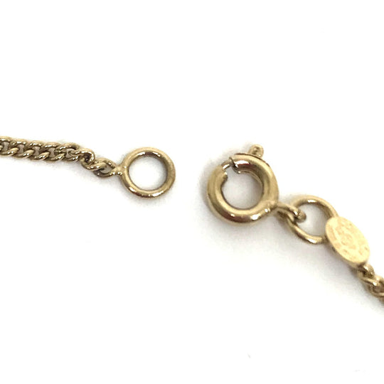 CHANEL bracelet Gold Plated gold CC COCO Mark NO , 5 bracelet Women Used Authentic
