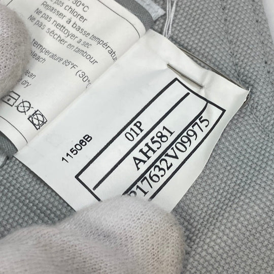 CHANEL Wristband Cotton, Nylon gray Sports line COCO Mark unisex(Unisex) Used Authentic