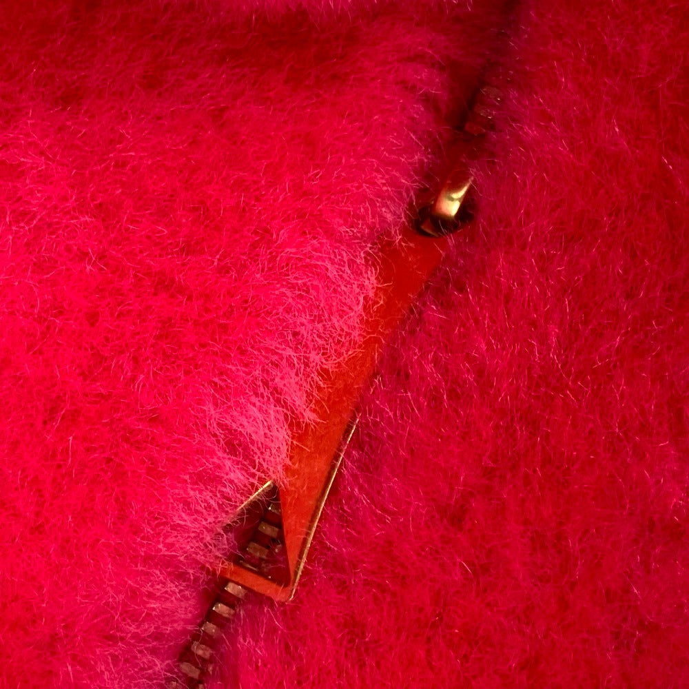 BOTTEGAVENETA Handbag Fake fur pink mini the jodifer Women Used Authentic