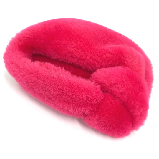 BOTTEGAVENETA Handbag Fake fur pink mini the jodifer Women Used Authentic