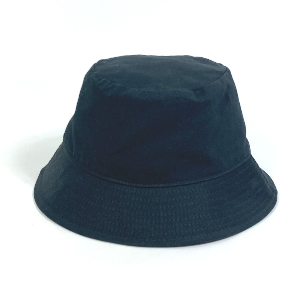 CELINE hat 2AUO1968P cotton/sequins black Embroidered gradient sequin Bucket Women M Used Authentic