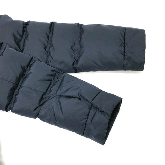 PRADA Down jacket Down, Nylon Navy Women 42S Used Authentic