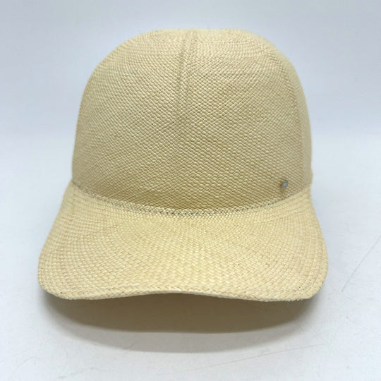 HERMES cap Cotton, Viscose beige Panama Brisa Newsboy Cap Riley unisex(Unisex) 58 Used Authentic
