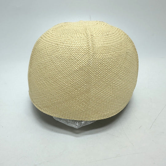 HERMES cap Cotton, Viscose beige Panama Brisa Newsboy Cap Riley unisex(Unisex) 58 Used Authentic