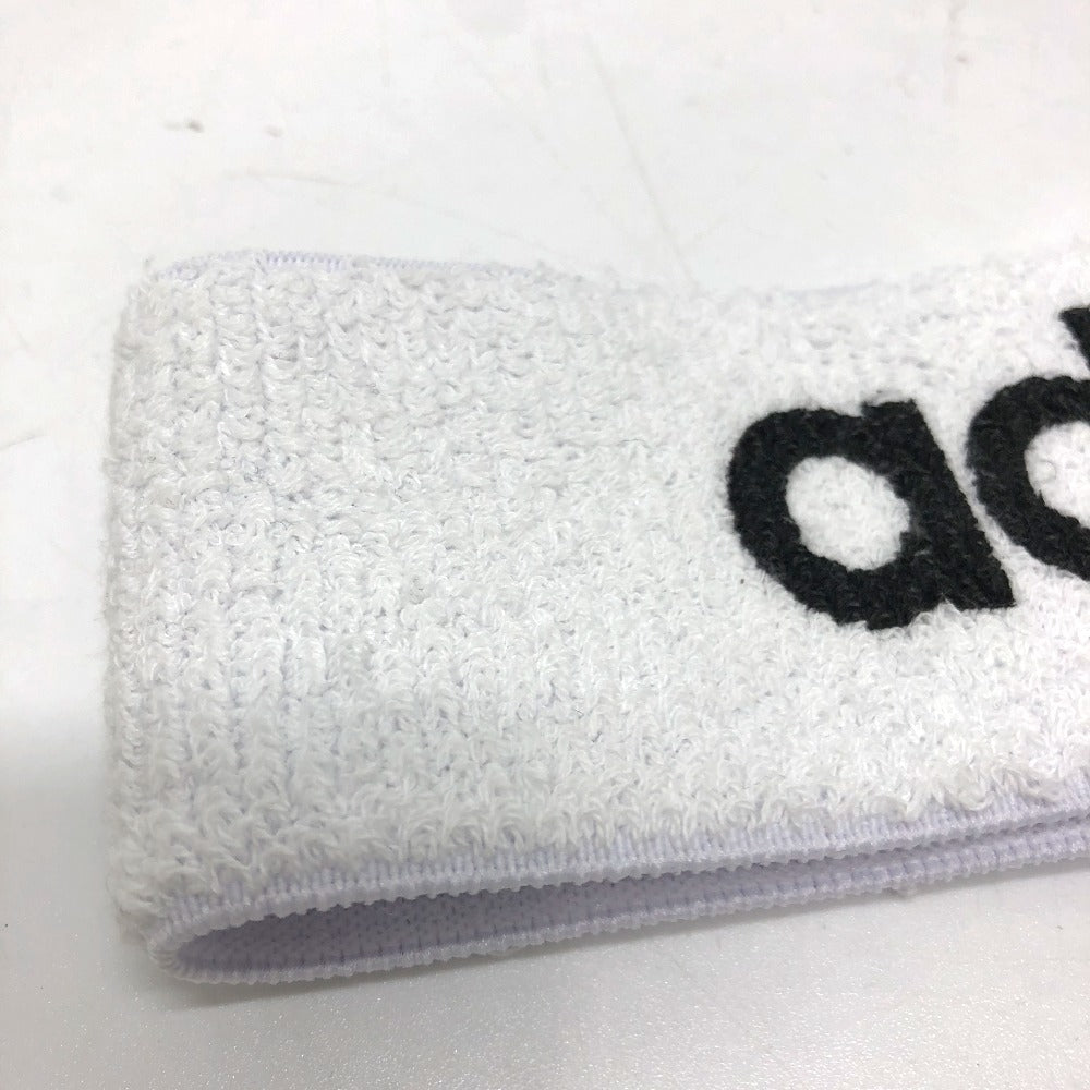 GUCCI hair accessory 703594 polyester white logo Adidas adidas collaboration Women M Used Authentic