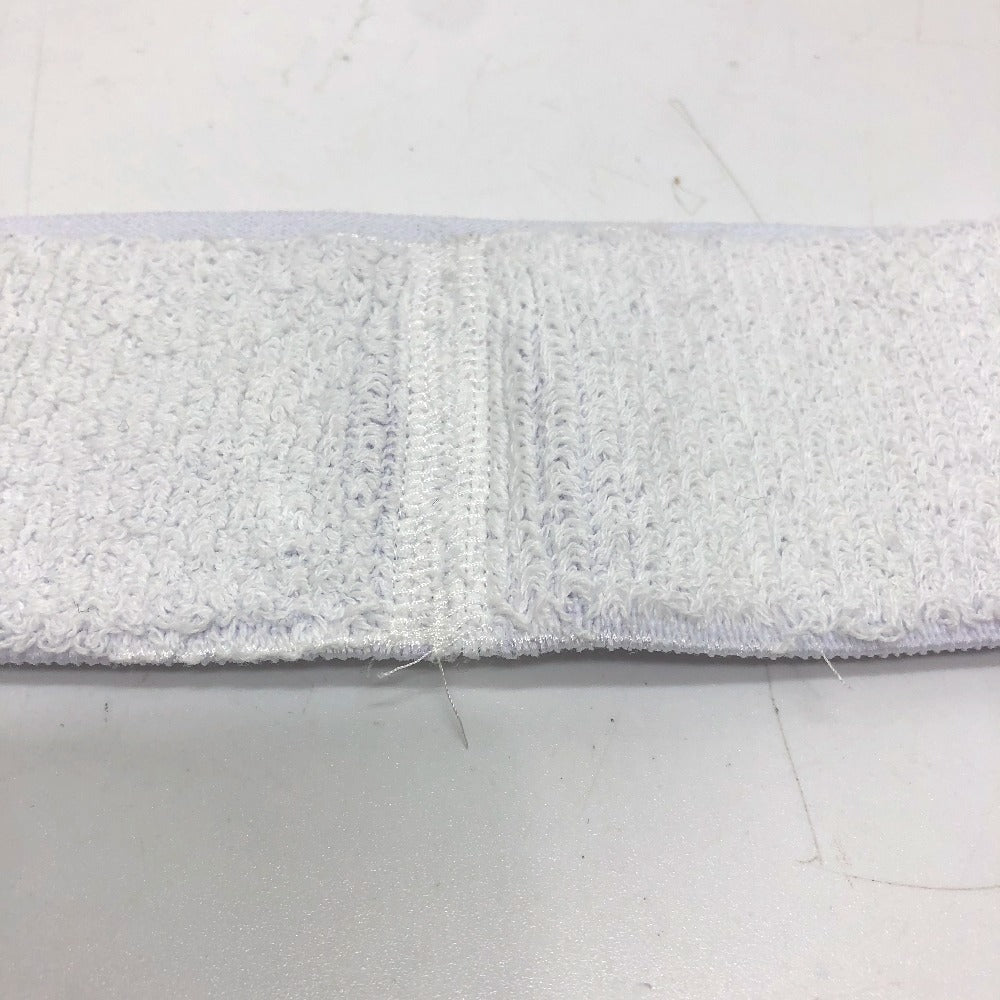 GUCCI hair accessory 703594 polyester white logo Adidas adidas collaboration Women M Used Authentic
