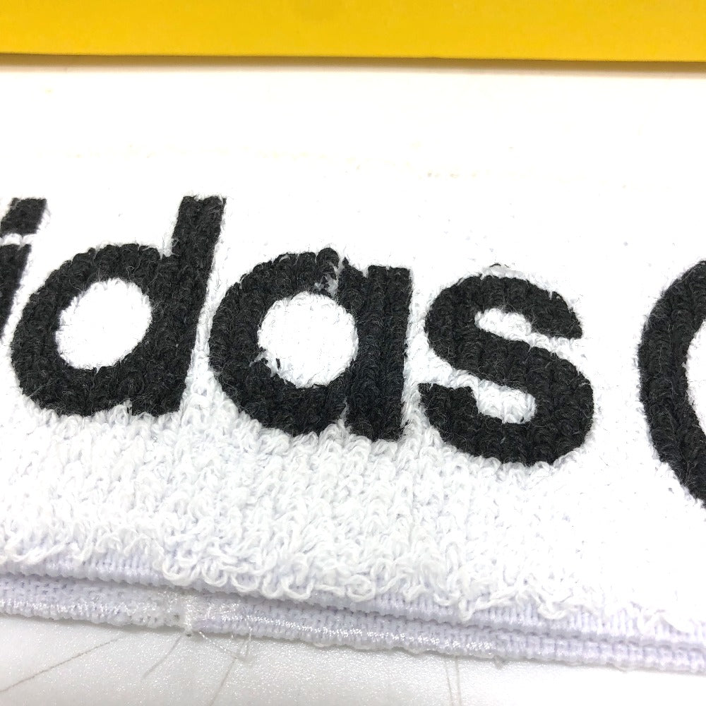 GUCCI hair accessory 703594 polyester white logo Adidas adidas collaboration Women M Used Authentic