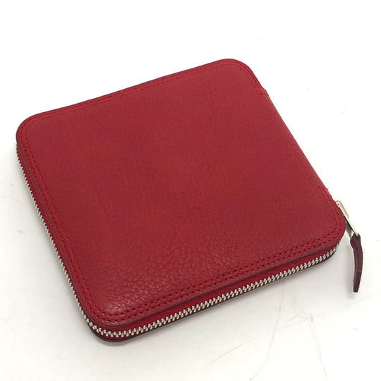 HERMES Tote Bag Buffel Skipper / Silk Red silky pop handbag Brides de Gala Women Used Authentic