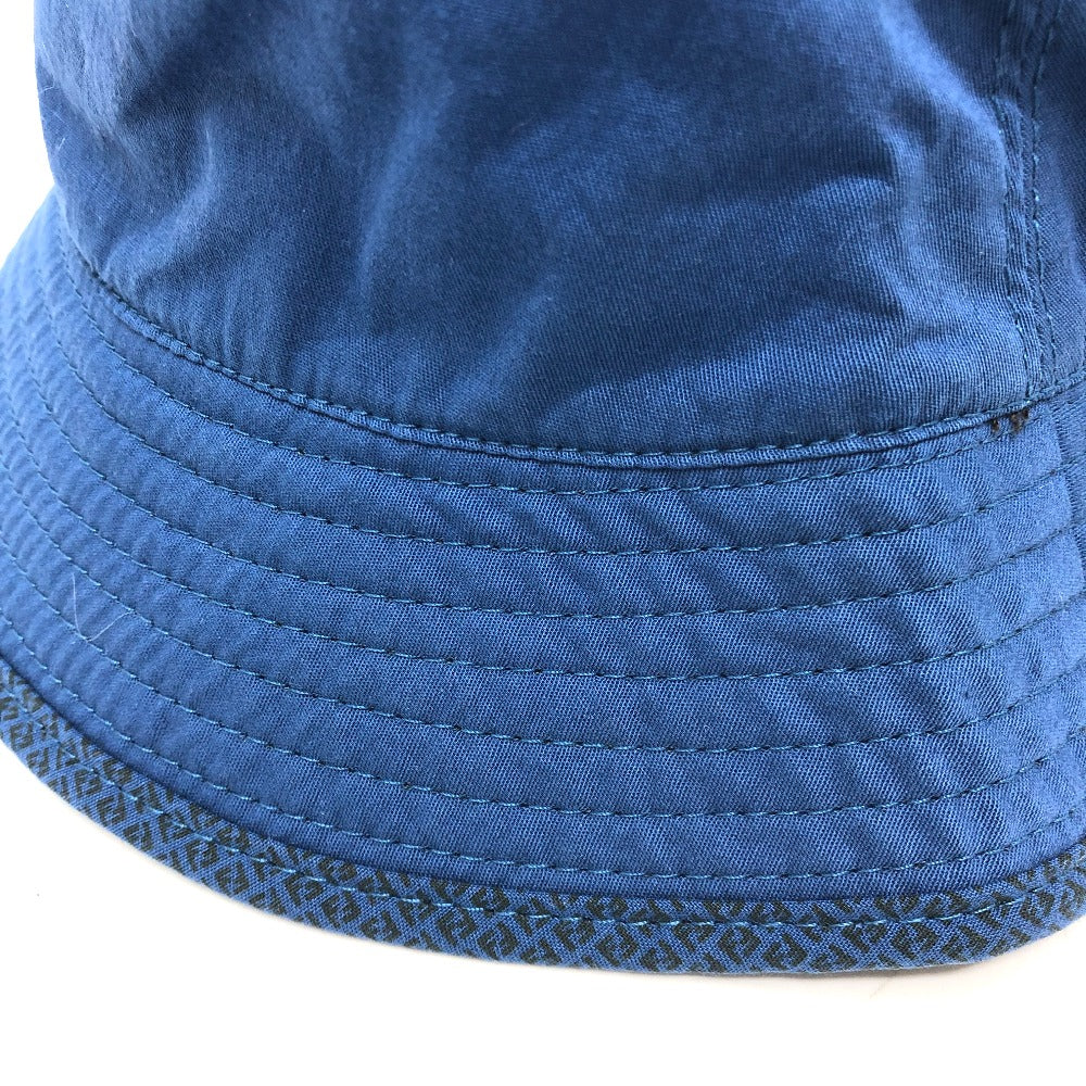 FENDI hat FSQ104 cotton Navy Zucchino Bucket hat hat Women 2 Used Authentic