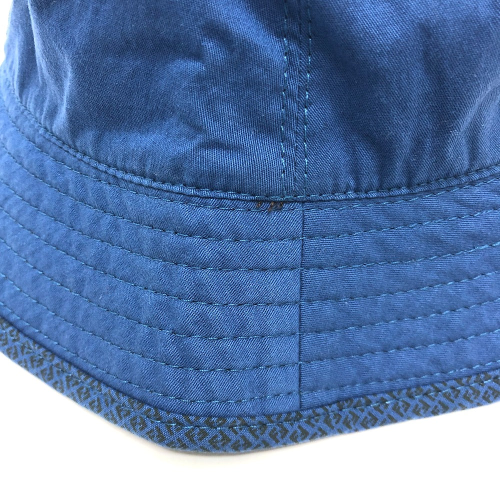 FENDI hat FSQ104 cotton Navy Zucchino Bucket hat hat Women 2 Used Authentic