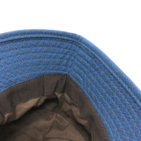 FENDI hat FSQ104 cotton Navy Zucchino Bucket hat hat Women 2 Used Authentic
