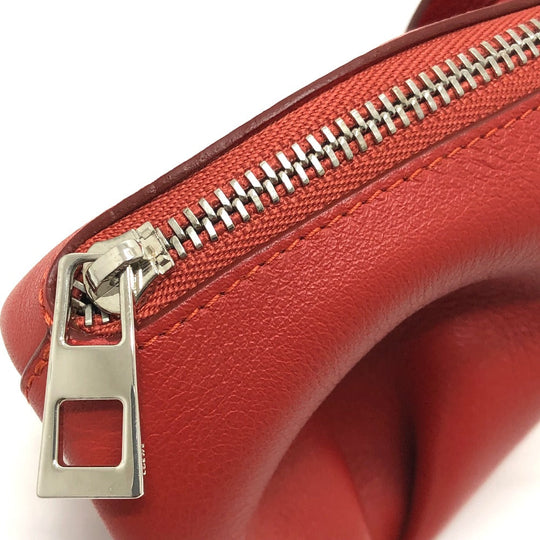 LOEWE Shoulder Bag leather pink animal collection mini Women Used Authentic