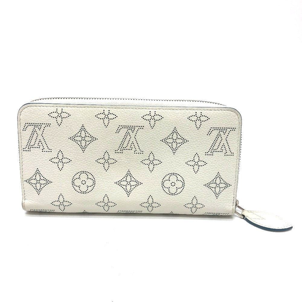 LOUIS VUITTON Long Wallet Purse M69215 Monogram Mahina white Monogram Mahina Zippy wallet