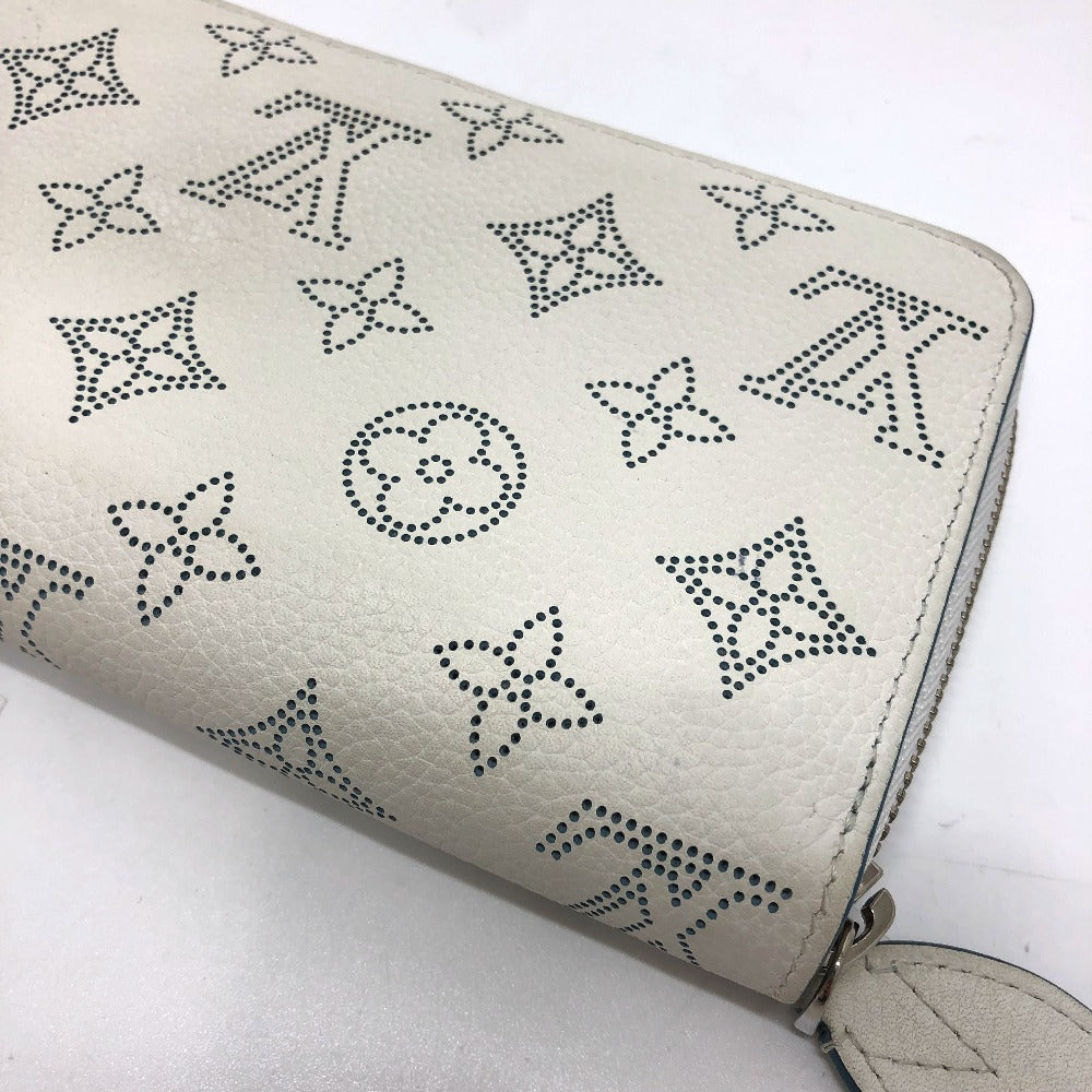 LOUIS VUITTON Long Wallet Purse M69215 Monogram Mahina white Monogram Mahina Zippy wallet