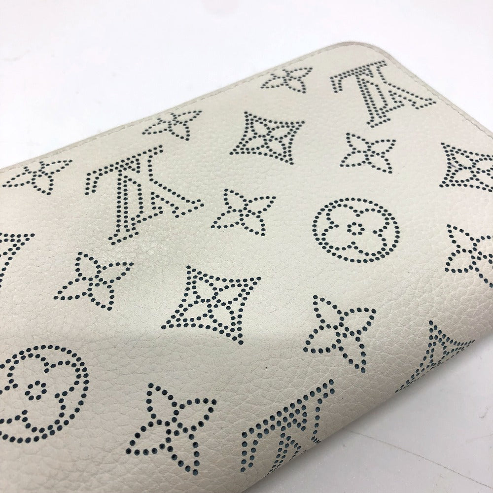 LOUIS VUITTON Long Wallet Purse M69215 Monogram Mahina white Monogram Mahina Zippy wallet