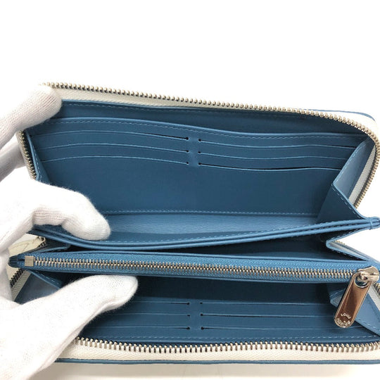 LOUIS VUITTON Long Wallet Purse M69215 Monogram Mahina white Monogram Mahina Zippy wallet