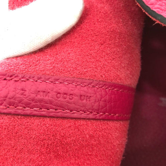 HERMES Handbag Togo Pink type Tote Bag Picotin Lock MM 22