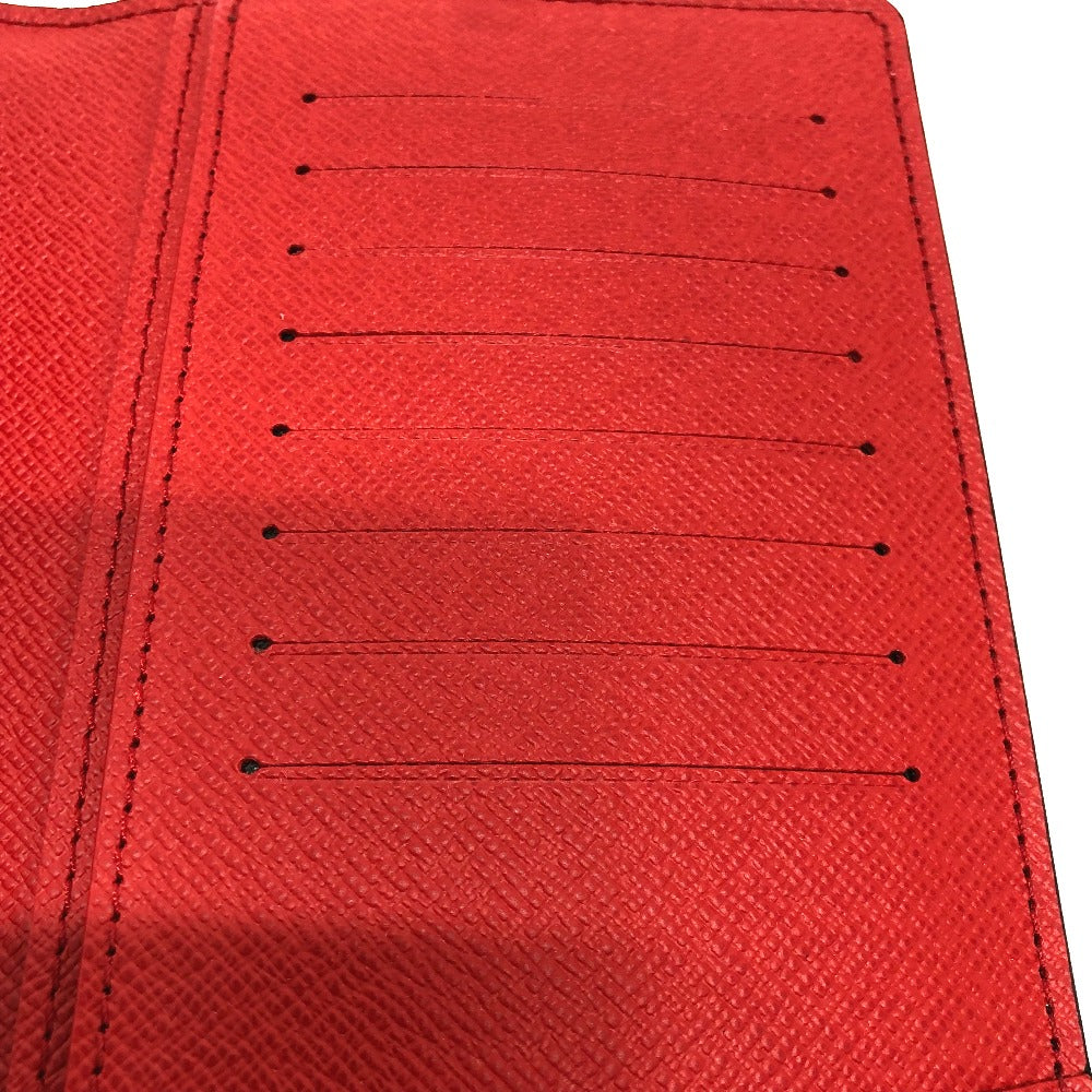 LOUIS VUITTON Long Wallet Purse M80931 Monogram Eclipse Canvas black Monogram Eclipse Portefeuille Braza mens Used Authentic