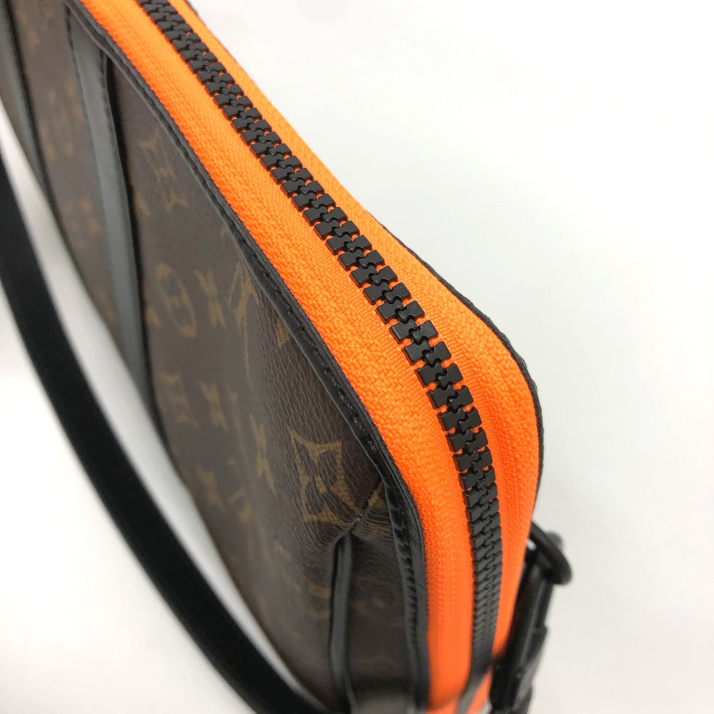 LOUIS VUITTON Handbag M80130 Monogram canvas Brown Monogram LV Friends Keepall pouch mens Used Authentic