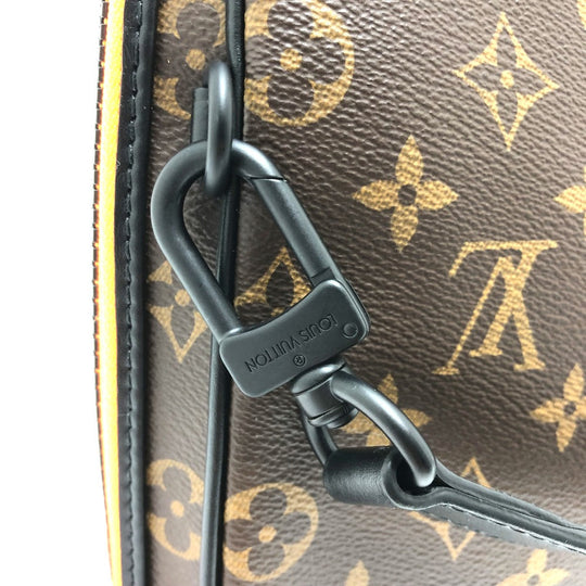 LOUIS VUITTON Handbag M80130 Monogram canvas Brown Monogram LV Friends Keepall pouch mens Used Authentic