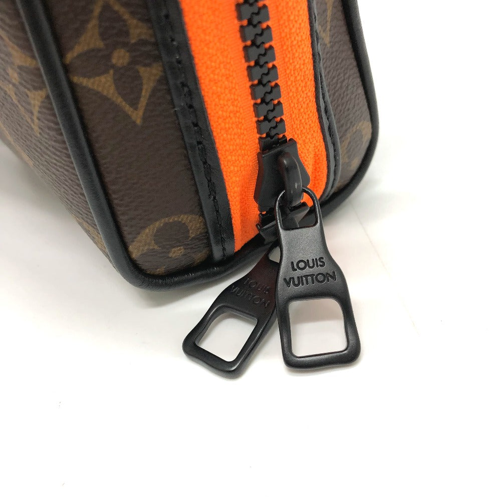 LOUIS VUITTON Handbag M80130 Monogram canvas Brown Monogram LV Friends Keepall pouch mens Used Authentic
