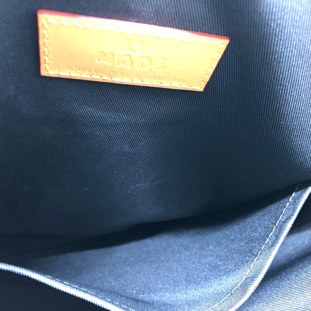 LOUIS VUITTON Shoulder Bag M45968 Monogram canvas Brown Monogram Randonnee Messenger Stripe mens Used Authentic