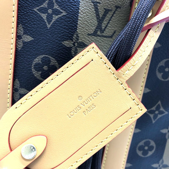 LOUIS VUITTON Shoulder Bag M45968 Monogram canvas Brown Monogram Randonnee Messenger Stripe mens Used Authentic