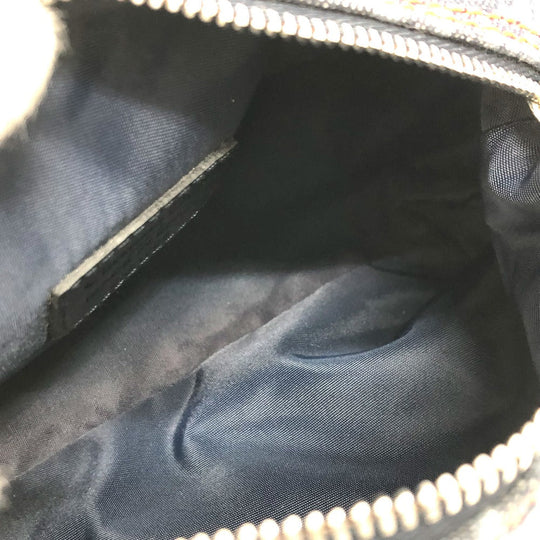 Dior Pouch canvas Navy Trotter flight pouch