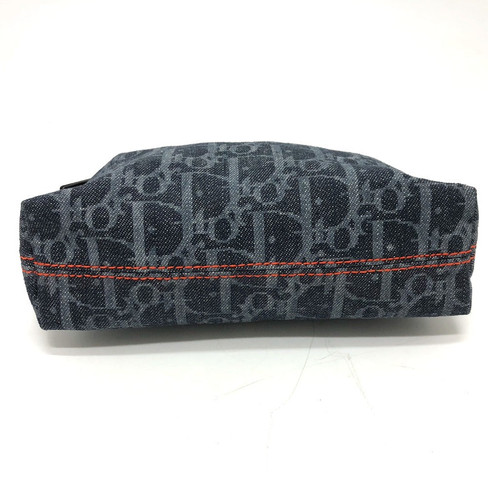 Dior Pouch canvas Navy Trotter flight pouch
