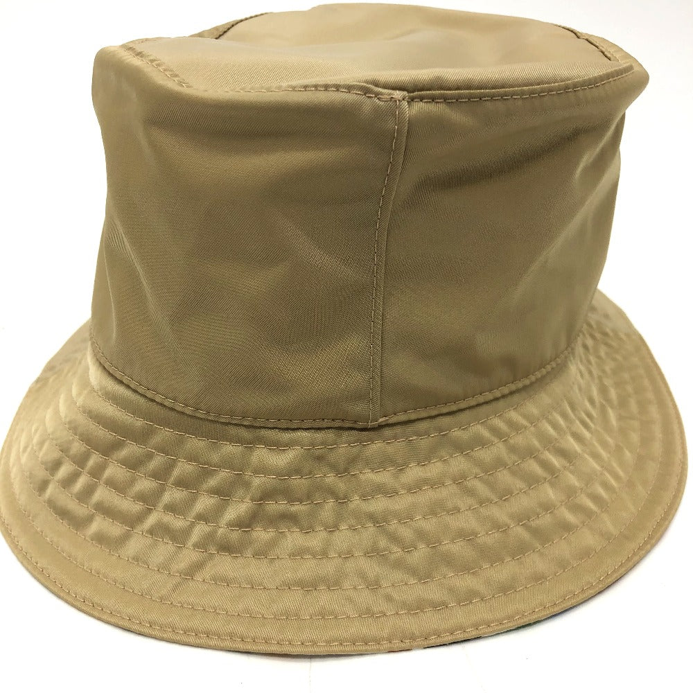 FENDI hat Nylon Beige / multicolor Zucca reversible