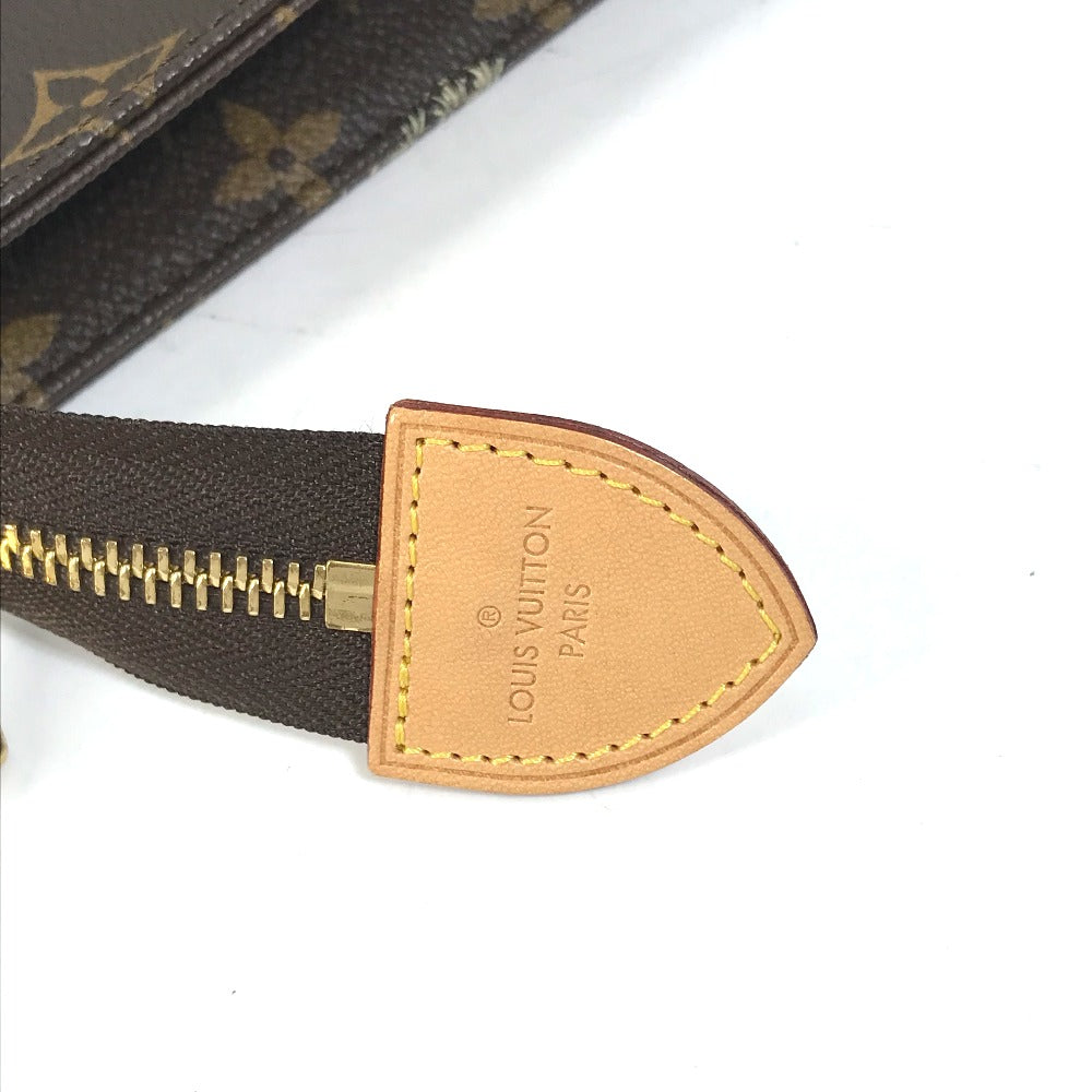 LOUIS VUITTON Clutch bag M41513 Monogram canvas Brown Monogram Christopher Nemeth Rope Pochette Voyage mens Used Authentic
